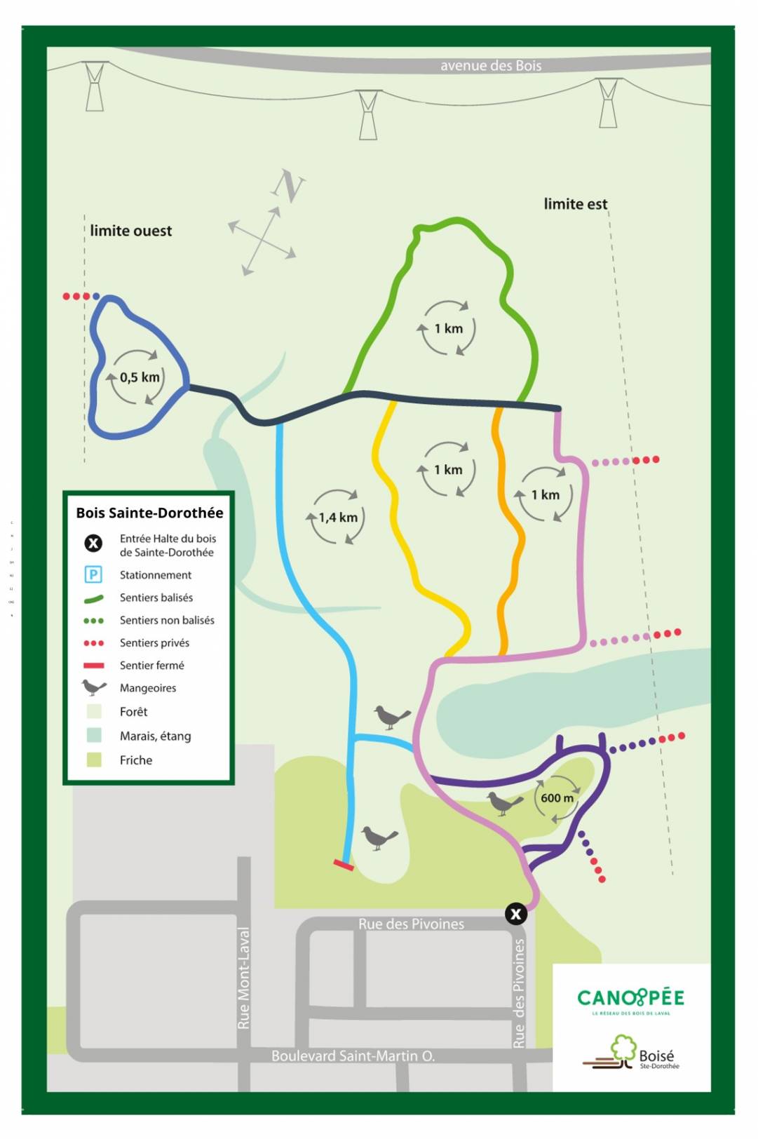 Carte bois Sainte-Dorothée 2024