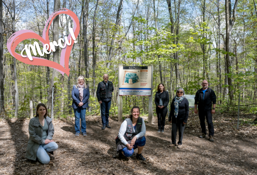 Campagne Papineau - Photo remerciement